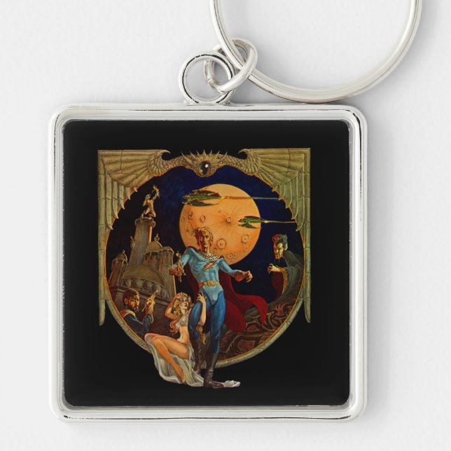 Chaveiro Herói do Sci-Fi (Frente)