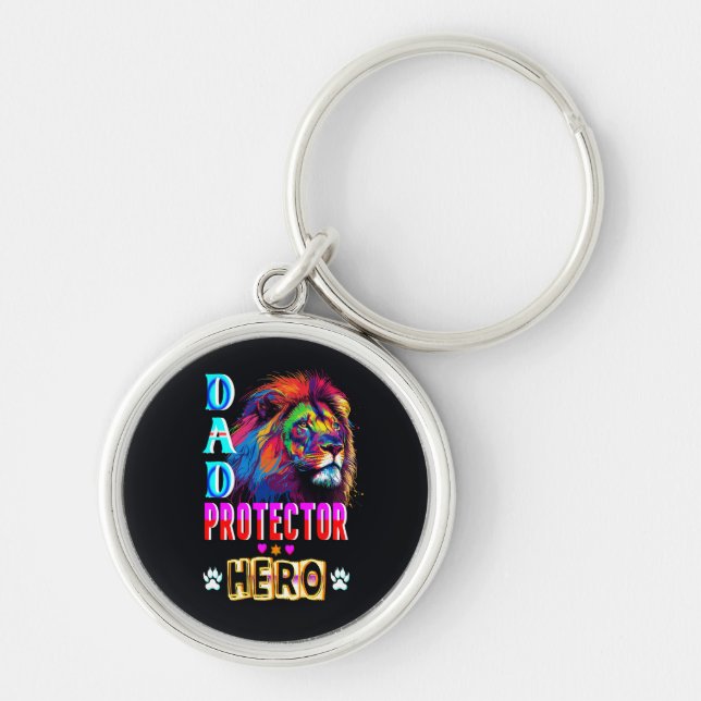 Chaveiro Herói protetor do pai (Frente)