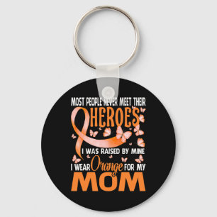 Chaveiro Heroínas Eu Visto Laranja Para Minha Mãe Esclerose