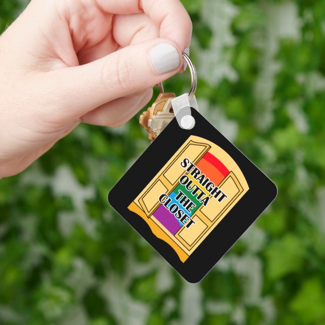 Chaveiro Hetero Fora Do Armário (Mão)