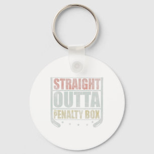 Chaveiro Hetero Fora Do Hóquei Na Caixa Da Pena