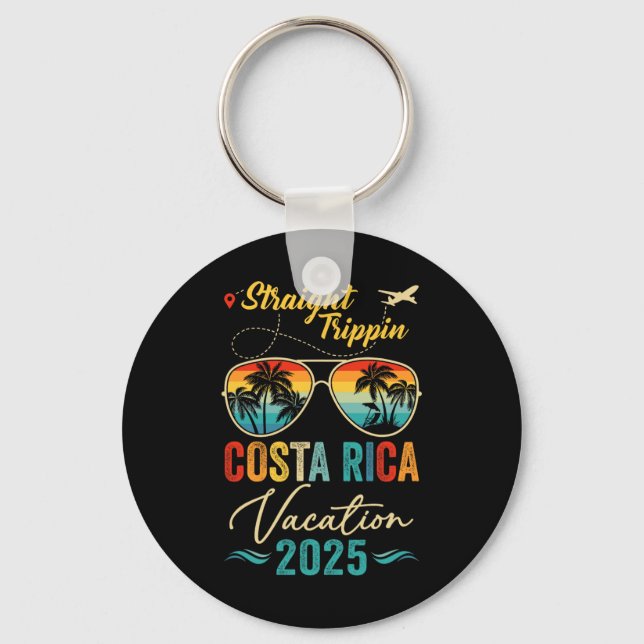 Chaveiro Hetero Trippin Costa Rica Família Summer Vac 2025 (Frente)
