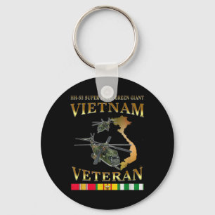 Chaveiro Hh-53 Super Jolly Green Giant Helicopter Vietnam V