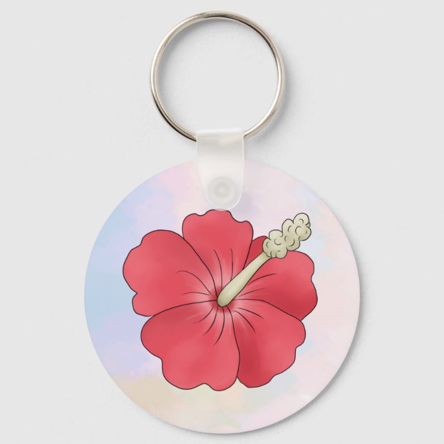 Chaveiro Hibiskus (Frente)