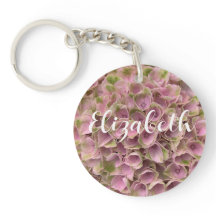 Hídranga Floral Verde Rosa e Rosa Personalizável