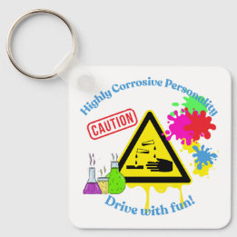 Chaveiro Highly Corrosive Personality Class 8 ADR Trucker