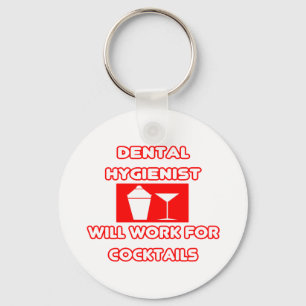 Chaveiro Higienista Dental... Trabalhará Para Coquetéis