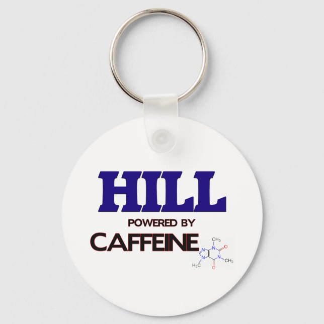 Chaveiro Hill movido a cafeína (Frente)