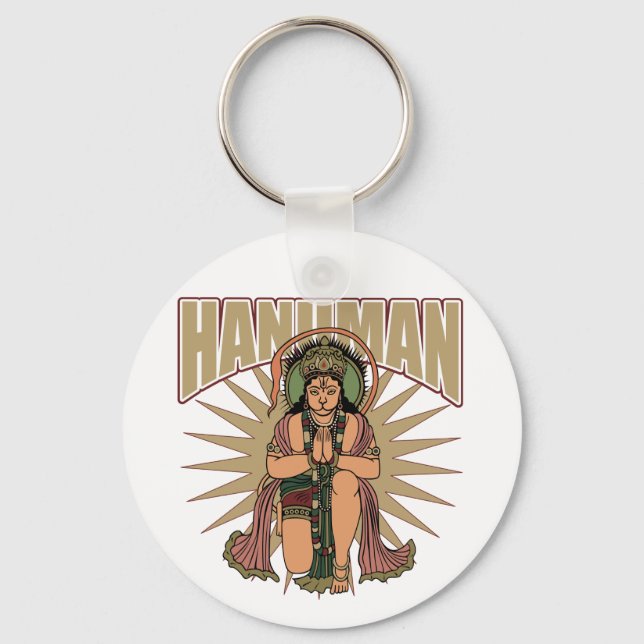 Chaveiro Hindu Hanuman (Frente)