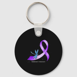 Chaveiro Hippie Dragonfly Purple Ribbon Heimer Consciência