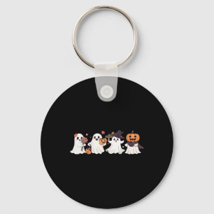 Chaveiro Hippie Halloween Cute Ghost Boo Spooky Season Pump