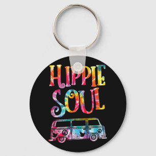 Chaveiro Hippie Tie Dye Van Hippie Soul