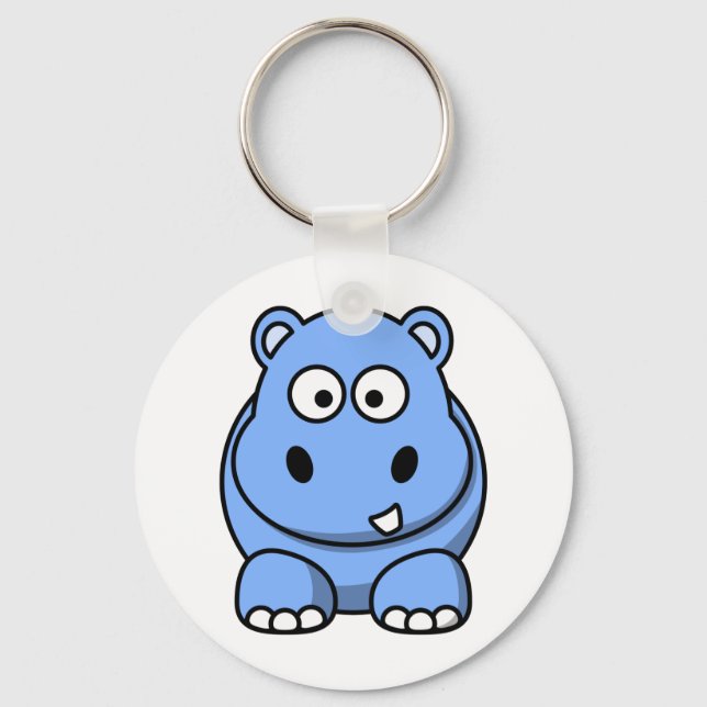 Chaveiro Hippo Azul (Frente)