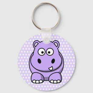 Chaveiro Hippo Lavanda
