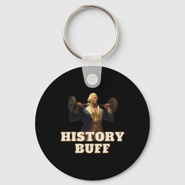 Chaveiro História Buff George Washington 4° De Julho (Frente)