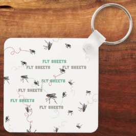 Chaveiro HISTÓRIA DE FOLHAS DE VOO legal