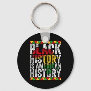 Chaveiro História Negra É História Americana Patriótica Áfr