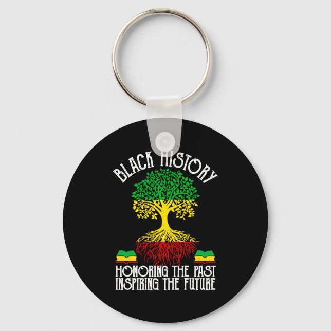 Chaveiro História Negra Horrorizando o Passado Inspirando o (Frente)