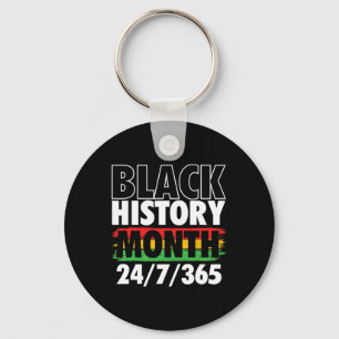 Chaveiro História Negra Mês - Dia do Mlk Raízes Civis Afric