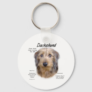 Chaveiro Histórico de Dachshund por cabo