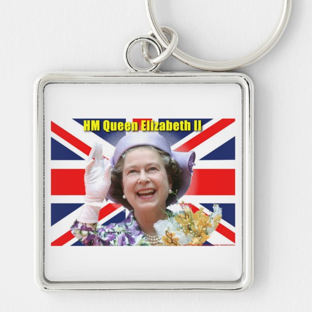 Chaveiro HM Queen Elizabeth II (Frente)