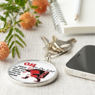 Chaveiro Ho Ho Ho! Papais noeis Especiais Para Fazer Lista 