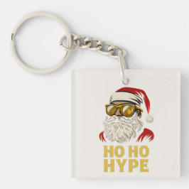 Chaveiro HO HO HYPE – Santa Gold