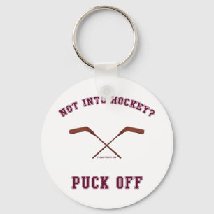Chaveiro Hockey Puck Off