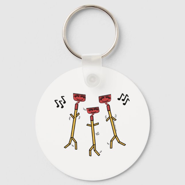 Chaveiro Hoes dançantes (Frente)