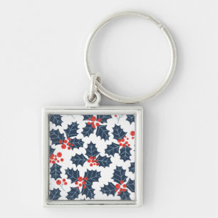 Chaveiro Holly berry em branco