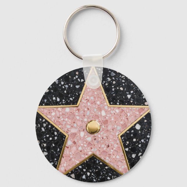 Chaveiro Hollywood Walk of Fame Square Coaster (Frente)