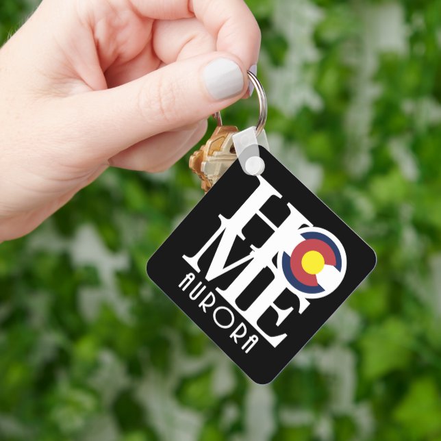 Chaveiro HOME Aurora Colorado (Mão)