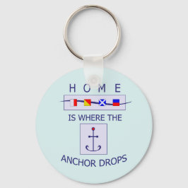 Chaveiro Home in Anchor Boater Key Chain