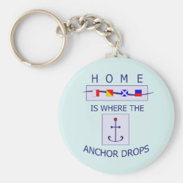 Chaveiro Home in Anchor Boater Key Chain