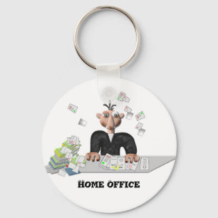 Chaveiro Home Office , Botão Personalizado