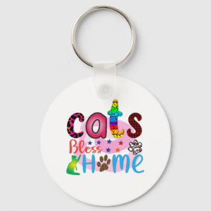 Chaveiro Home page do cinzeiro dos gatos de arte