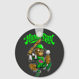 Chaveiro Home Run Monkey Baseball não é necessário, uma tra