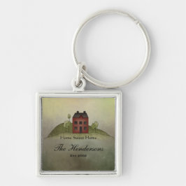 Chaveiro Home Sweet Home Personalizado Name Key Chain