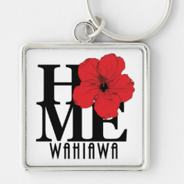 Chaveiro HOME Wahiawa Red Hibiscus