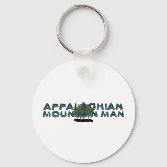 Chaveiro HOMEM da Montanha Appalachian (Frente)