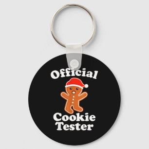 Chaveiro Homem de Biscoito de Gengibre Engraçado Testador d
