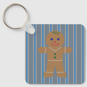 Chaveiro Homem de Gingerpão de Diversão e Rico