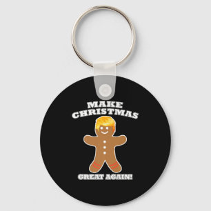 Chaveiro Homem de Pão de Gengibre Faça o Natal Grande Novam