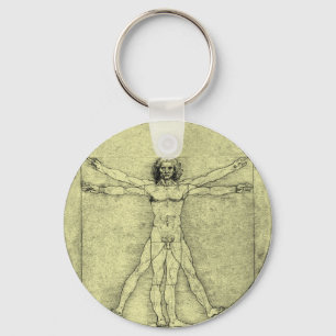 Chaveiro Homem de Vitruvian
