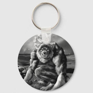 Chaveiro homem-lobo
