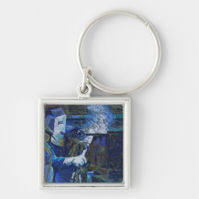 Chaveiro Homem no trabalho (Frente)