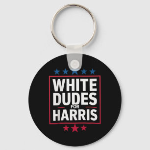 Chaveiro Homens Brancos Para Kamala Harris Presidente 2024