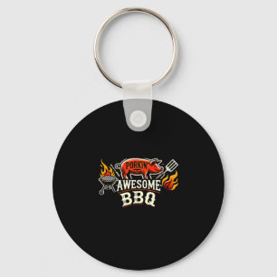 Chaveiro Homens churrasco engraçado defumador ferramentas d