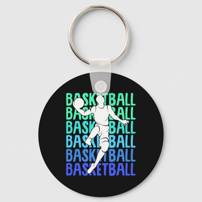 Chaveiro Homens de Basquete 2 (Frente)
