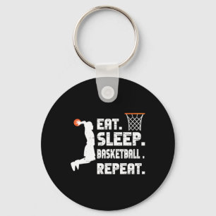 Chaveiro Homens do esporte de basquete que reproduzem o bas